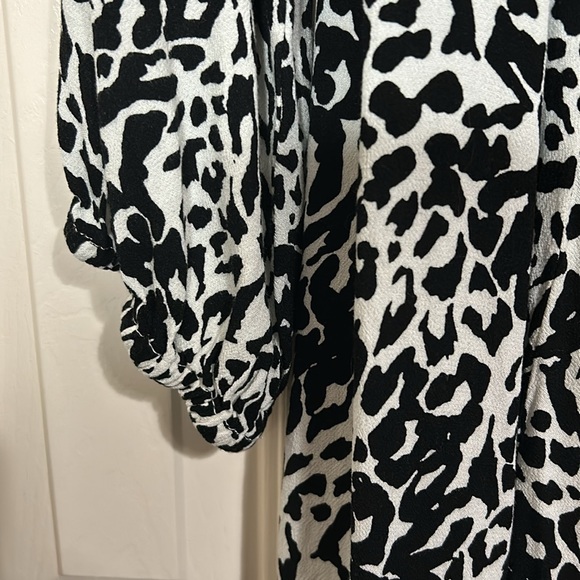 Black and white Scoop dress XXL -20 - Picture 4 of 7
